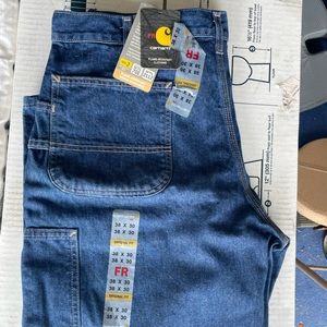 NWT! Mens FR Carhartt Jeans